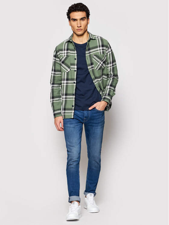 Pepe Jeans Pepe Jeans Jeansy Finsbury PM200338 Modrá Skinny Fit