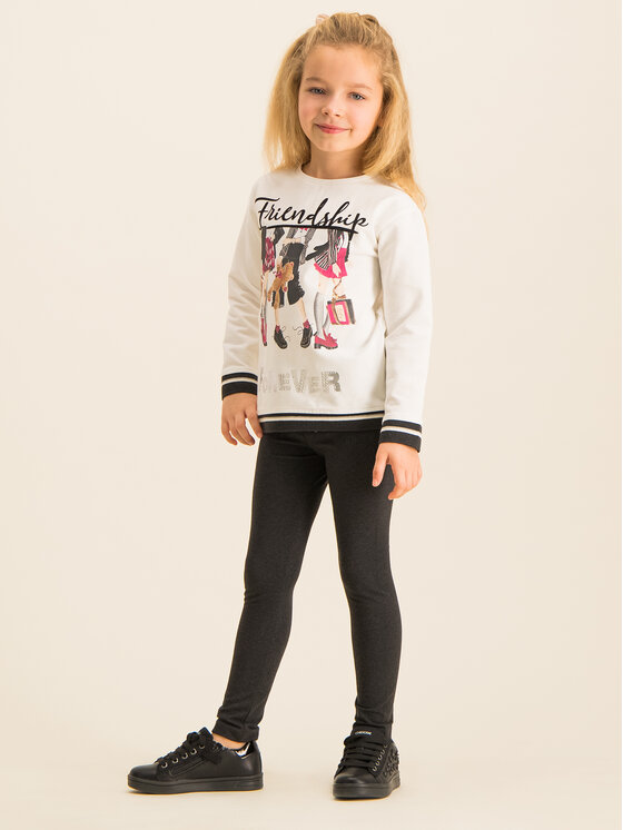 Mayoral Mayoral Completo maglietta e leggings 4712 Bianco Regular Fit