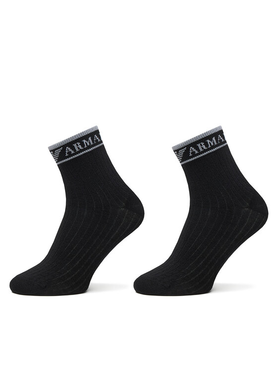 Emporio Armani Emporio Armani Kratke nogavice EW000578 AF20514 MC005 Črna