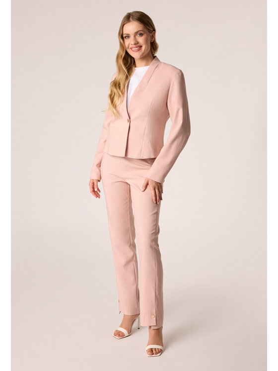 QUIOSQUE QUIOSQUE Sako 8UB002 Růžová Regular Fit