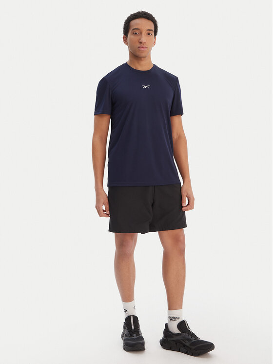 Reebok Reebok T-Shirt RK25602CCM Granatowy Regular Fit