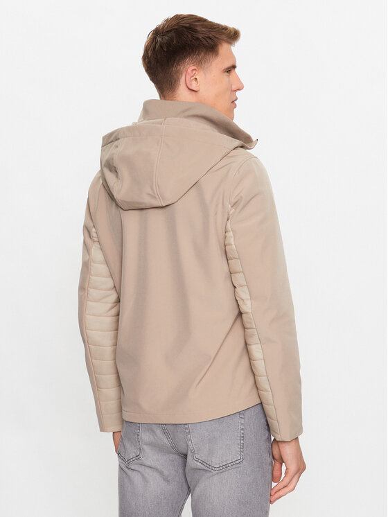 Calvin Klein Calvin Klein Μπουφάν μεταβατικό K10K111466 Μπεζ Regular Fit
