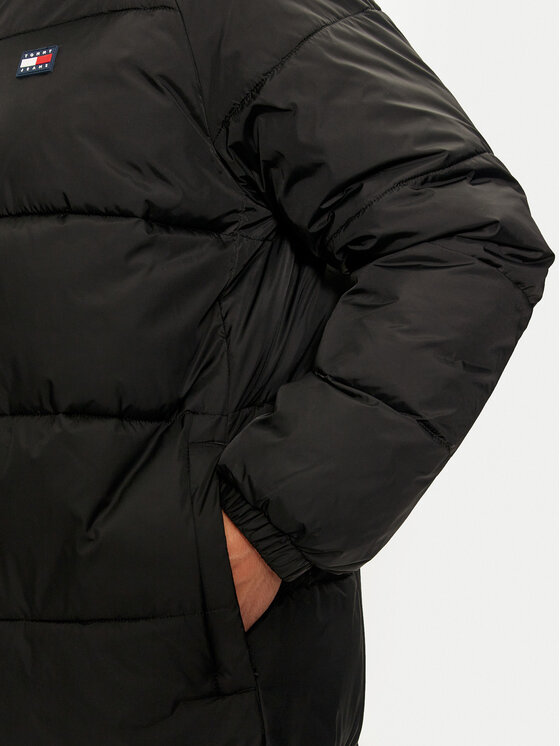 Tommy Jeans Tommy Jeans Зимно яке Vail DM0DM20604 Черен Regular Fit