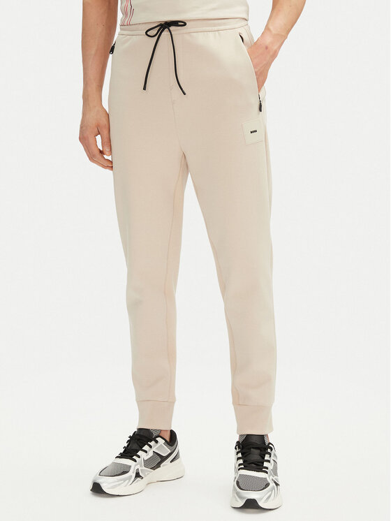 BOSS BOSS Donji dio trenerke Hadiko 50537198 Bež Regular Fit