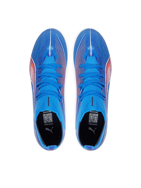 Puma Puma Buty do piłki nożnej Ultra 6 Match+ Fg/Ag 108524 01 Niebieski