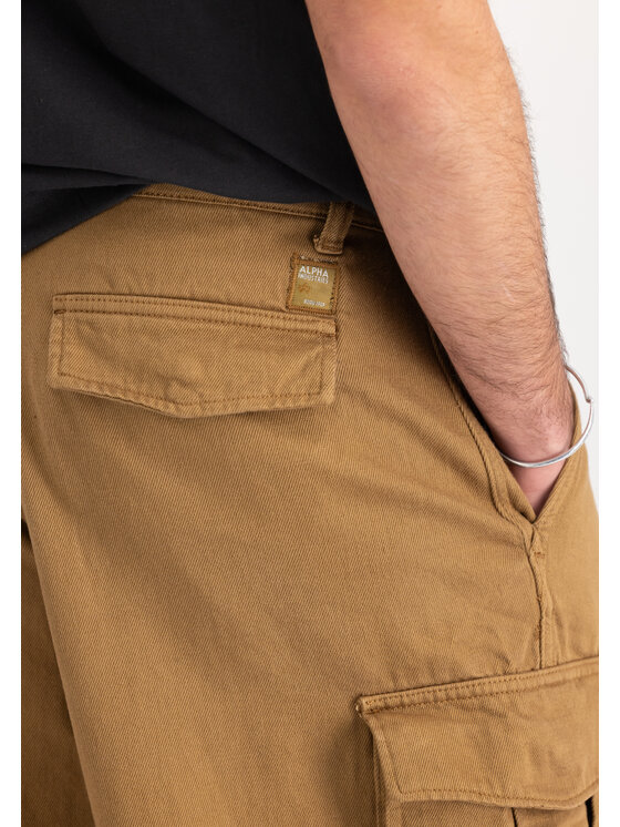 Alpha Industries Alpha Industries Spodnie cargo Aircraft Pant Beżowy Relaxed Fit