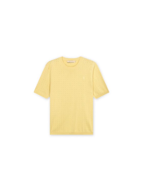 Trussardi Trussardi Sweter M0588000063N028 Żółty Regular Fit