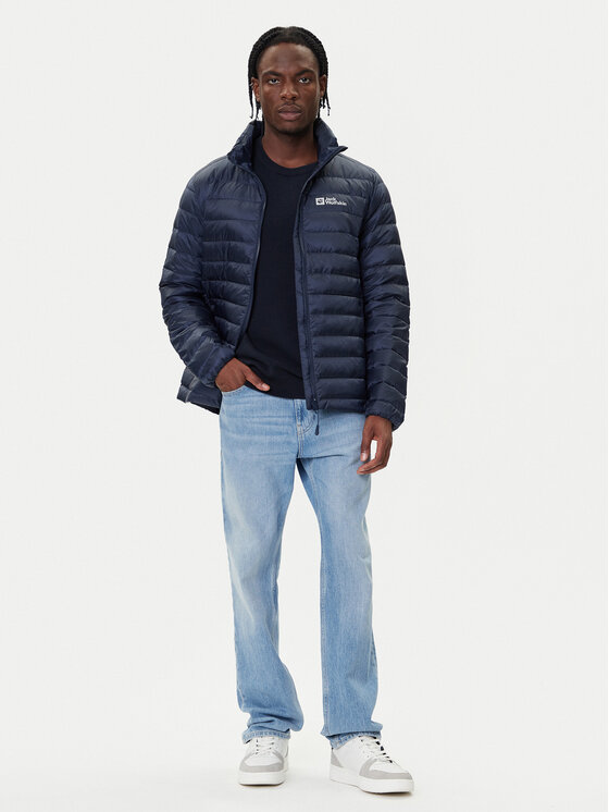 Jack Wolfskin Jack Wolfskin Pehelykabát Pilvi Down 1207701 Sötétkék Regular Fit
