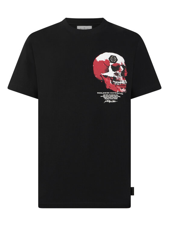 PHILIPP PLEIN PHILIPP PLEIN T-Shirt 28969 Czarny Regular Fit