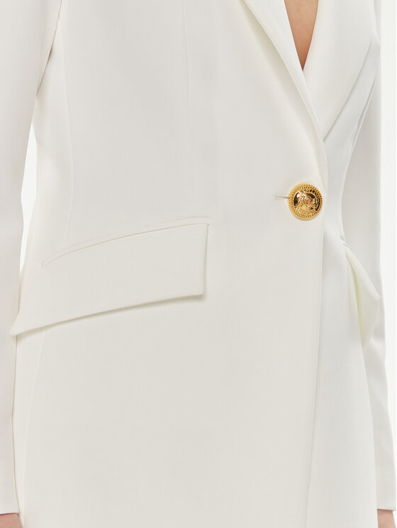 Babylon Babylon Marynarka S00757 Biały Regular Fit