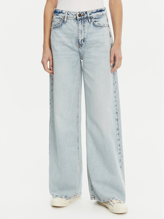 Damskie Jeansy Guess, Rozmiar 32/32, Niebieskie, W5RA82 D5BO0
