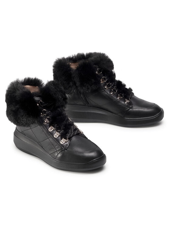 Geox Geox Sneakersy D Rubidia C D04APC 085BH C9999 Čierna