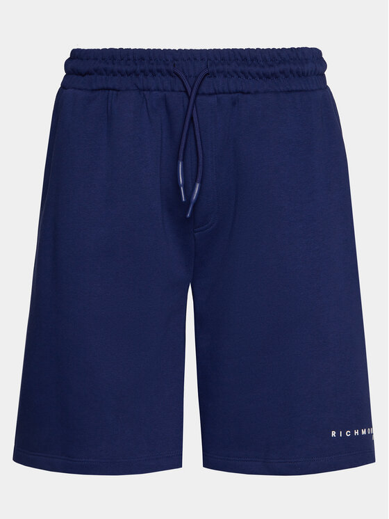 Richmond X Richmond X Αθλητικό σορτς Ceylan UMP24007BE Σκούρο μπλε Regular Fit