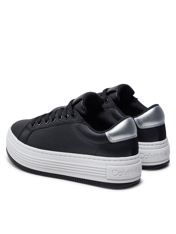 Calvin Klein Jeans Calvin Klein Jeans Tenisice Bold Flatf Low Mix Ohb YW0YW01632 Crna