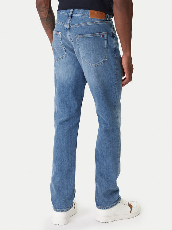 Tommy Hilfiger Tommy Hilfiger Džínsy Denton MW0MW41886 Modrá Straight Fit