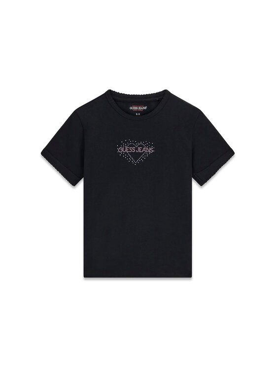 Guess Guess T-Shirt 183486 Černá Classic Fit