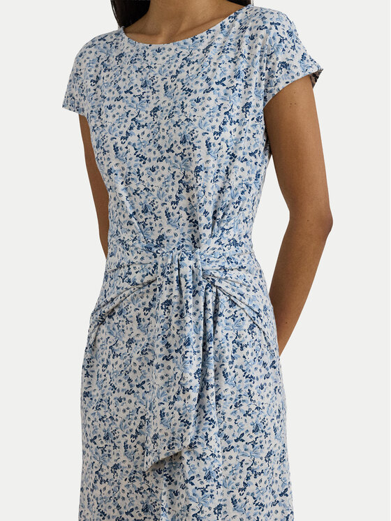 LAUREN RALPH LAUREN LAUREN RALPH LAUREN Ikdienas kleita 200P09120001 Gaiši zila Slim Fit