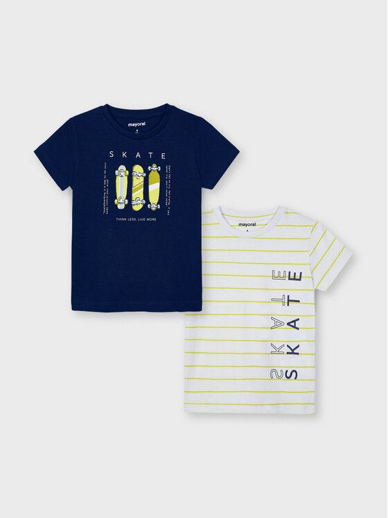 Set di 2 T-shirt 3045 Multicolore Regular Fit