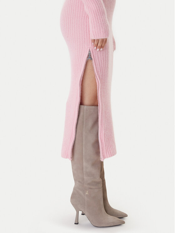 Patrizia Pepe Patrizia Pepe Φόρεμα υφασμάτινο 2A2996 K294 Ροζ Regular Fit