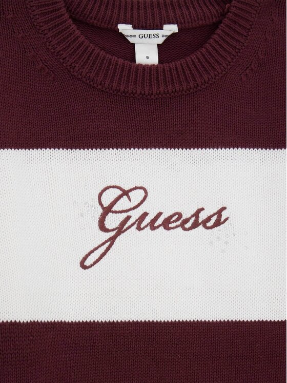 Guess Kids Guess Kids Sukienka codzienna 183382 Brązowy Classic Fit