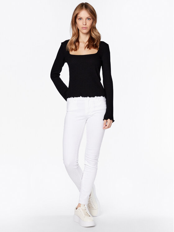Gina Tricot Gina Tricot Majica Alba 18689 Crna Regular Fit