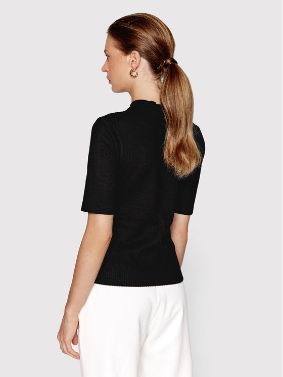 Sprandi Sprandi Bluse SP22-TSD500 Schwarz Regular Fit