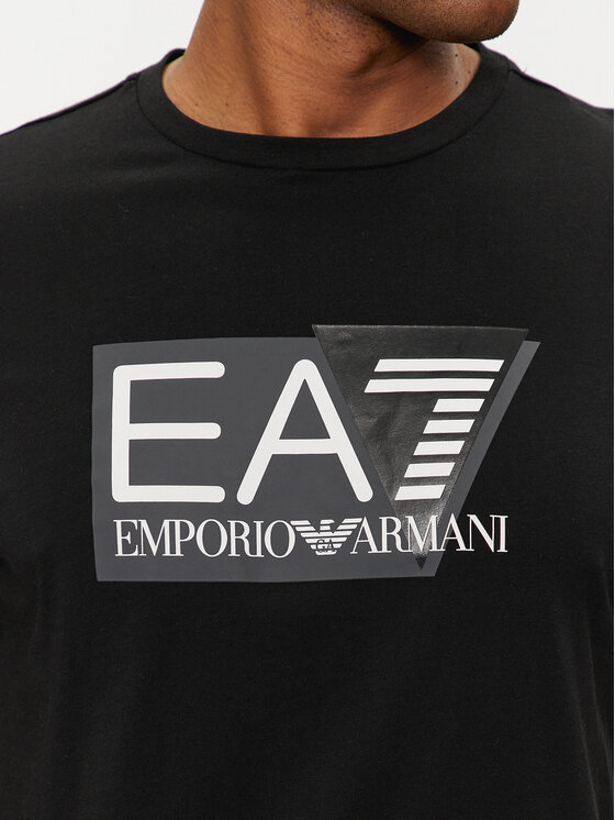 EA7 Emporio Armani EA7 Emporio Armani T-shirt 3DPT81 PJM9Z 1200 Nero Regular Fit