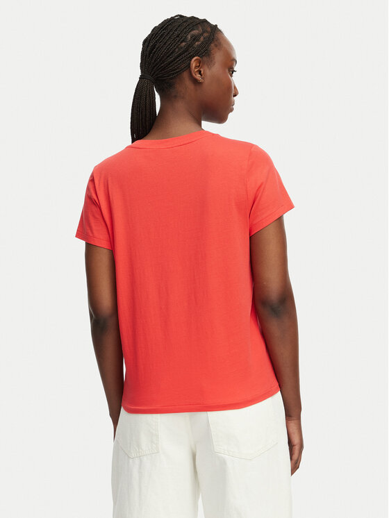 Polo Ralph Lauren Polo Ralph Lauren T-Shirt 211B14611002 Rot Straight Fit