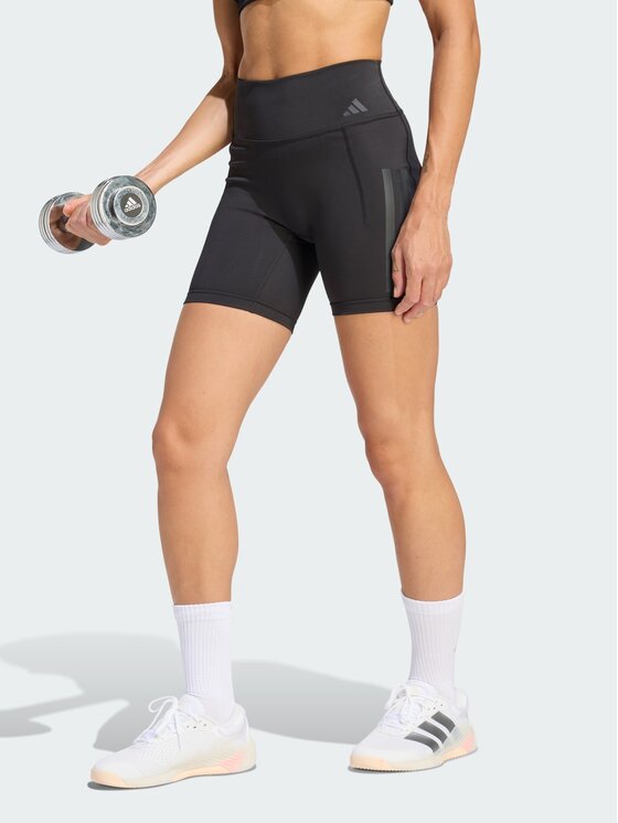adidas adidas Szorty sportowe 158689 Czarny Fitted Fit
