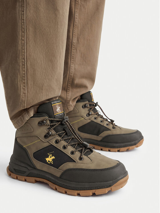 Beverly Hills Polo Club Beverly Hills Polo Club Schnürschuhe EO-CP40-KC-251617Z Khakifarben