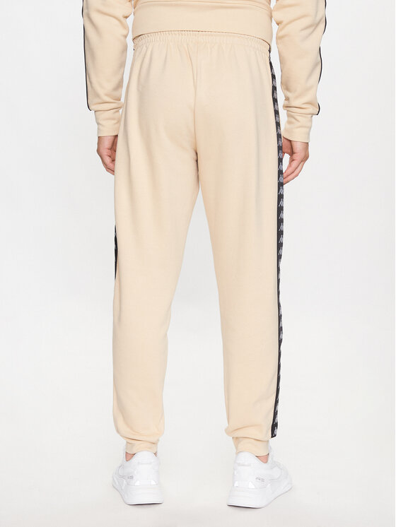 Kappa Kappa Долнище анцуг 313014 Бежов Regular Fit