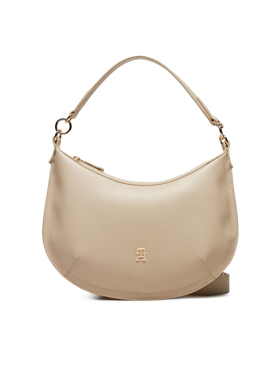 Tommy Hilfiger Ročna Torba Chic Shoulder Bag AW0AW16687 Bež