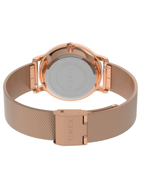 Timex Timex Ρολόι TW2W19200 Ροζ χρυσό