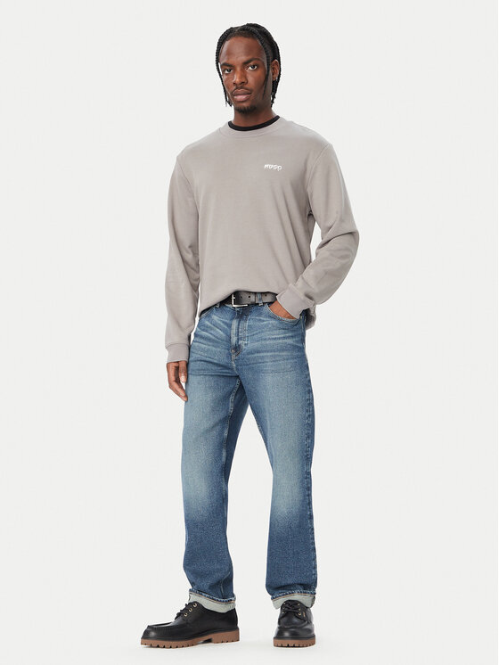 HUGO HUGO Суитшърт Nodacrew 50572390 Сив Regular Fit