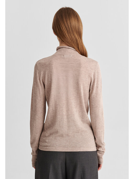 TATUUM TATUUM Sweter NEKORI 1 Beżowy Classic Fit