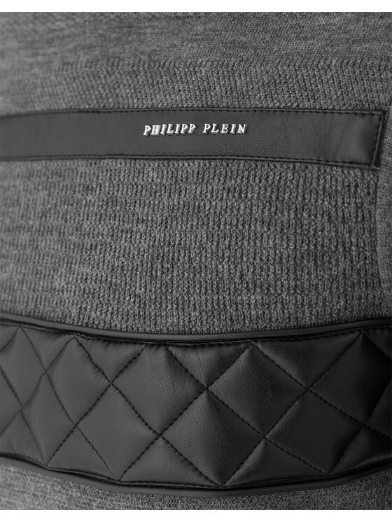 Plein Sport Plein Sport Longsleeve 30797 Grigio Regular Fit