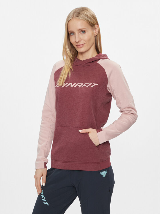 Dynafit Mikina 24/7 Ptc Hoody W 71505 Bordová Regular Fit