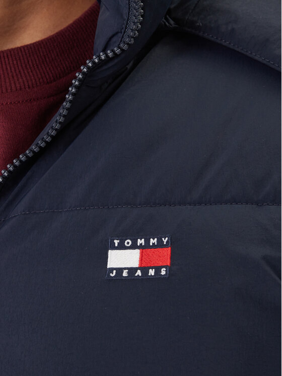 Tommy Jeans Tommy Jeans Zimska jakna DM0DM22730 Tamnoplava Regular Fit