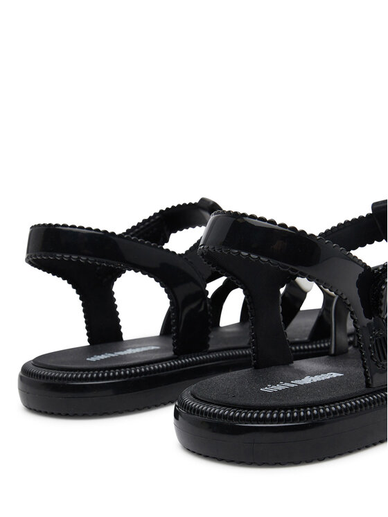 Melissa Melissa Sandali Mini Melissa Hip Bloomy Inf M 36188 Črna