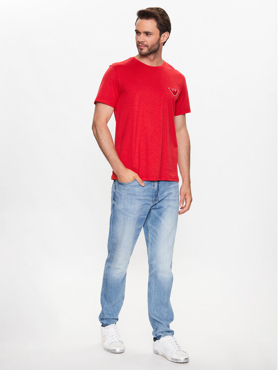 Emporio Armani Underwear Emporio Armani Underwear T-Shirt 211818 3R483 00173 Κόκκινο Regular Fit