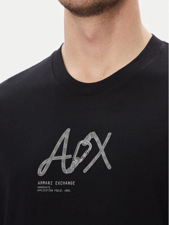 Armani Exchange Armani Exchange T-Shirt XM000566 AF10334 UC001 Czarny Regular Fit