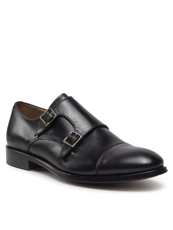 Lord Premium Lord Premium Półbuty Double Monks 5502 Czarny