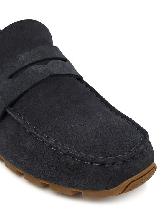 Clarks Clarks Mokasyny Corsley Bar 26184514 Granatowy