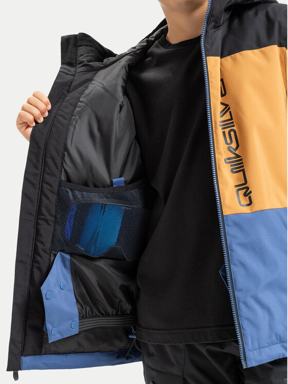 Quiksilver Quiksilver Kurtka snowboardowa Side Hit Block EQBTJ03218 Kolorowy Regular Fit