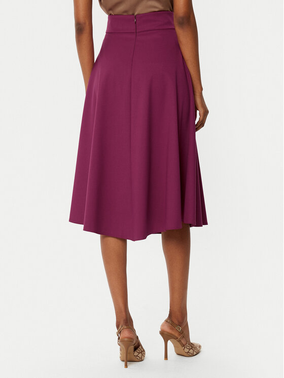 Rinascimento Rinascimento Midi krilo CFC0121918003 Bordo rdeča Regular Fit
