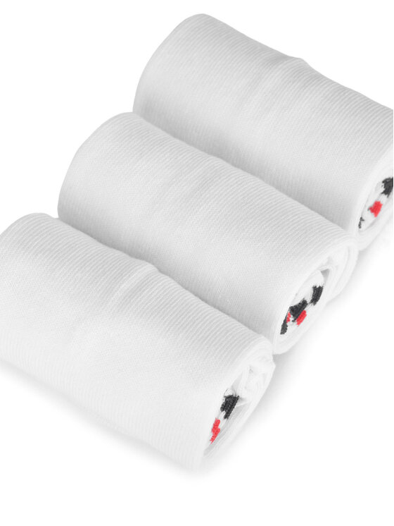 Fila Fila Rövid zoknik F9398-AW24 (3-pack) Fehér