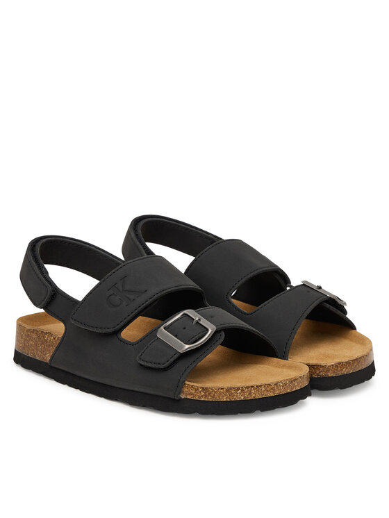 Calvin Klein Calvin Klein Sandály Velcro V3X2-83328-0315 D Černá
