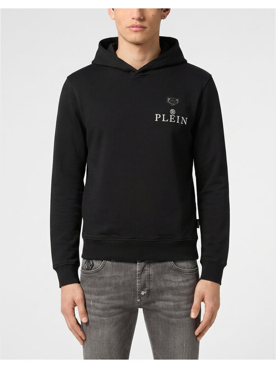 PHILIPP PLEIN PHILIPP PLEIN Felpa 31621 Nero Regular Fit