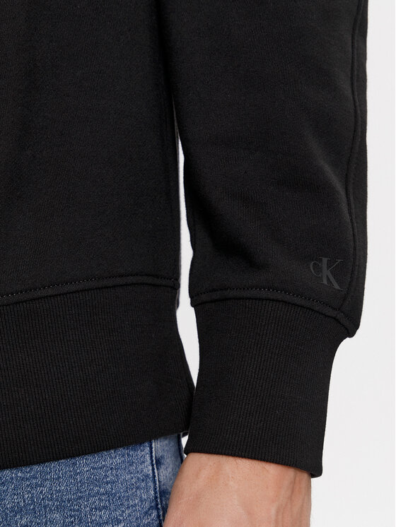 Calvin Klein Jeans Calvin Klein Jeans Bluza Institutional J30J324621 Czarny Regular Fit