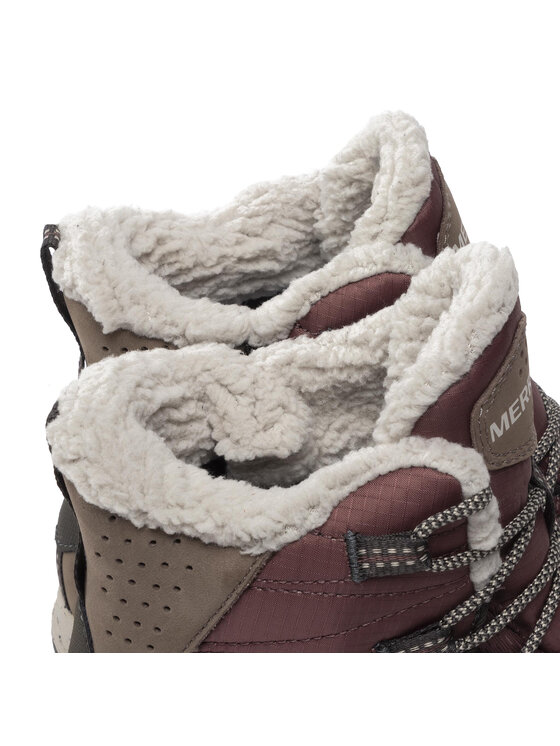 Merrell Merrell Schneeschuhe Antora Sneaker Boot Wp J066930 Dunkelrot